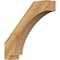 Ekena Millwork 6"W x 28"D x 28"H Imperial Rough Sawn Knee Brace, Western Red Cedar BRC06X28X28IMP00RWR - alternate 1